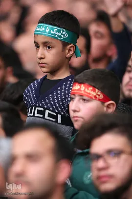 عزاداری شام شهادت حضرت فاطمه زهرا (س) در حسینیه امام خمینی(ره)