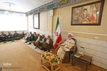 دیدار مربیان عقیدتی سپاه روح‌الله با نماینده ولی‌فقیه در استان مرکزی