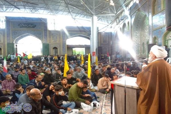 اجتماع‌ اعلان انزجار امت امام حسین (ع) استان مازندران از رژیم صهیونیستی در بابل