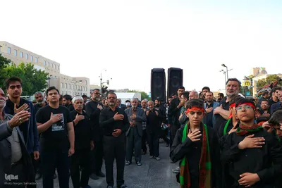 قافله سوگواری امام صادق (ع) در اصفهان