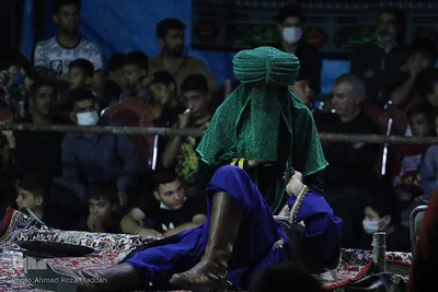 حسینیه ایران‌؛ مراسم تعزیه خوانی گروه تعزیه «چهارده معصوم (ع)»