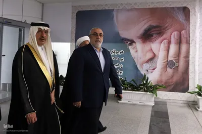 سید عباس حسینی، معاون وزیر فرهنگ و رئیس سازمان حج و وزیارت و عبدالله بن سعود العنزی، سفیر عربستان در ایران