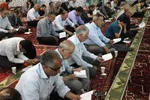 مراسم پرفیض دعای عرفه در شهرستان اهر