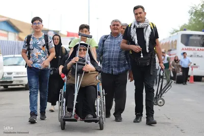 خدمات‌رسانی نیروهای هلال احمر آذربایجان غربی در مرز تمرچین‎
