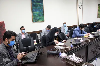 نشست خبری ملازینلی معاون شهردار و رییس سازمان فرهنگی اجتماعی ورزشی شهرداری یزد‎