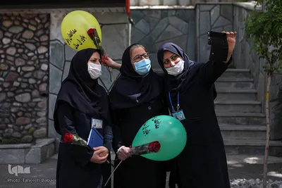 تجلیل از مدافعان سلامت و کادر درمانی بیمارستان مسیح دانشوری