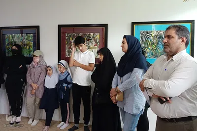 بازدید دانش‌آموزان ایرانی مقیم مالزی از جشنواره هنرهای قرآنی رستو