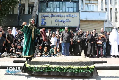 پیاده روی جاماندگان اربعین حسینی در اردبیل