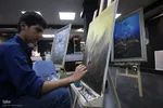 رویداد هنری «پرچم زمین نمی‌ماند» در شیراز‎