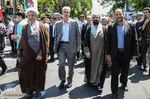 حضور جهادگران دانشگاهی آذربایجان شرقی در راهپمایی روز جهانی قدس‎
