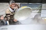 طبخ 80 تن آش نذری در شیراز
