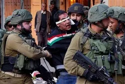 Zionist Forces Detain 26 Palestinians in West Bank, Quds