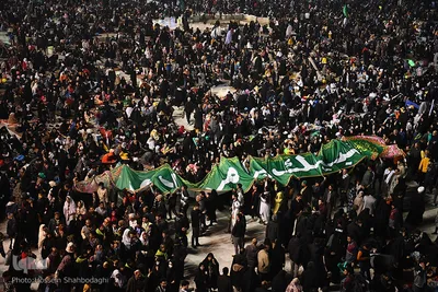 مسجد مقدس جمکران در شب نیمه شعبان