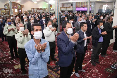 اقامه نماز عید فطر در اهر