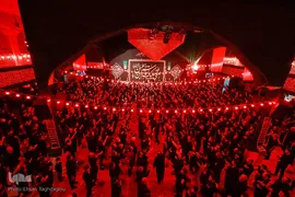 عزاداری شب ششم محرم حسینیه اعظم زنجان‎‎