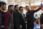 بازدید حجت الاسلام والمسلمین سیدمحمدعلی آل‌هاشم، نماینده ولی فقیه در آذربایجان شرقی از سلف سرویس دانشگاه تبریز