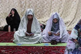 مراسم معنوی اعتکاف در تبریز

