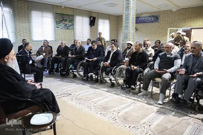 گردهمایی جانبازان دفاع مقدس‎ با حضور آیت الله دستغیب
