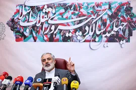 نصرت‌الله لطفی، قائم مقام شورای هماهنگی تبلیغات اسلامی در نشست خبری ستاد چهلمین سالگرد پیروزی انقلاب اسلامی
