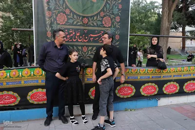 عژاداری تاسوعای حسینی با حضور رئیس جمهور در تبریز