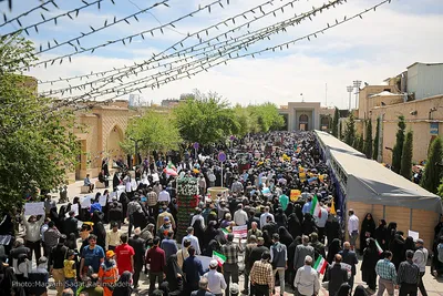 راهپیمایی روز قدس در شیراز