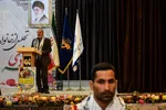 سخنرانی منصور کتانباف، شهردار اهواز در همایش تجلیل از خانواده شهدا و ایثارگران اهواز
