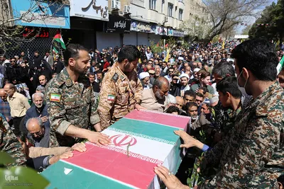 راهپیمایی روز جهانی قدس و تشییع شهیدالقدس «علی آقابابایی» در قزوین