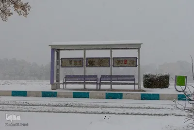 اصفهان در آغوش زمستان