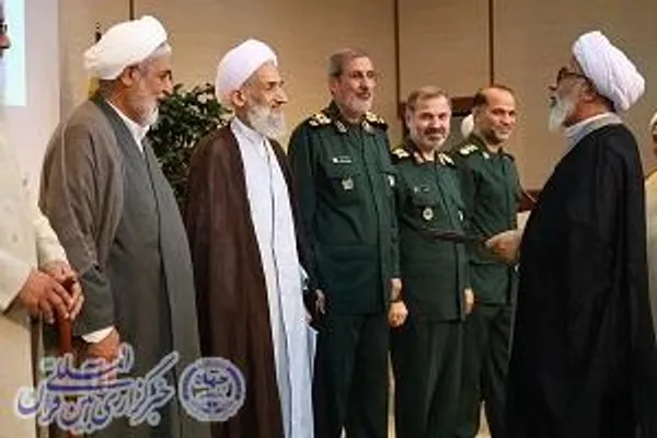 آیین تکریم و معارفه مسئول دفتر نمایندگی ولی فقیه در سپاه کربلا ساری