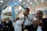 فیلم | اقامه نماز عید فطر در مسجد النبی(ص) شاهدیه یزد