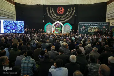 چهلمین مراسم سالگرد شهدا در شبستان امام خمینی