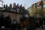مراسم آیینی تعزیه خوانی و خیمه سوزان در مشهد
