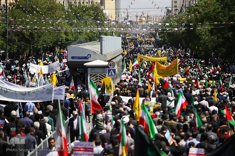 تقرير مصور | المسيرات المليونية ليوم القدس العالمي في إيران