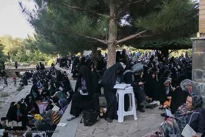 مراسم پر فیض دعای عرفه در همدان‎