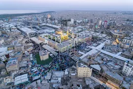حرم نورانی مولی الموحدین، حضرت علی(ع) در نجف اشرف
