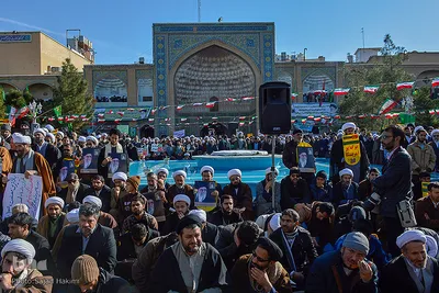 مراسم گرامیداشت یوم الله ۹دی در شهر مقدس قم