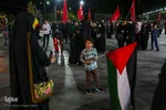 تجمع اعتراض آمیز به جنایات رژیم صهیونیستی امیرحسین عظیمی‎