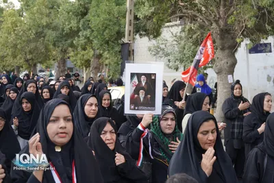 مراسم جاماندگان اربعین حسینی در ملایر