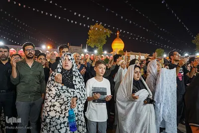 شام غریبان در حرم شاهچراغ(ع)‎