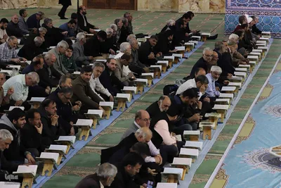 ترتیل خوانی قرآن کریم در مصلای امام خمینی (ره) تبریز