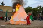 مراسم خیمه‌سوزان - محلات/عکاس:محمد رجبی