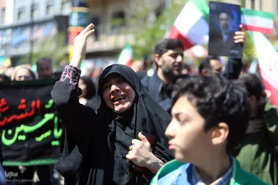 تهران در سوگ چهلمین روز شهادت رهبر شهید انقلاب اسلامی