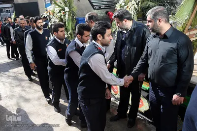 همدردی مردم با خانواده فرمانده شهید آتش نشان «علی امینی»