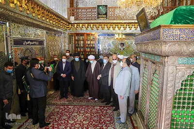 گلباران مزار شهید آیت الله دستغیب(ره) ـ شیراز
