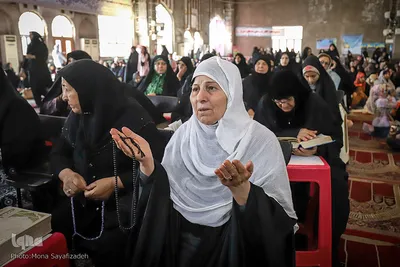 مراسم دعای عرفه در مصلی امام خمینی (ره) اهواز