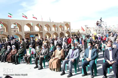 متفاوت ترین راهپیمایی 22 بهمن در یزد‎