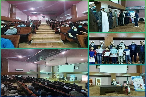 نفرات برتر مسابقات قرآن دانش‌آموزی در خان‌‌ببین تجلیل شدند