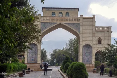 بارش باران پاییزی در شیراز