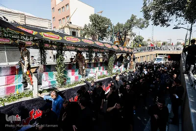 تشییع پیکر ۱۳۵ شهید گمنام دفاع مقدس