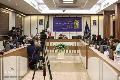 نشست خبری محمودرضا برازش، مدیرعامل بنیاد بین‌المللی ملی فرهنگی امام رضا علیه السلام